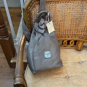 Valentina Italia crossbody backpack sling purse, genuine leather